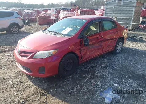 2011 Toyota Corolla Le from USA, damaged, VIN 2T1BU4EE0BC540109